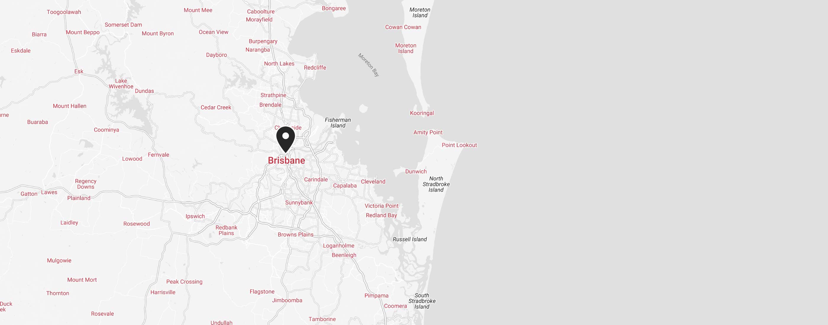 Brisbane map